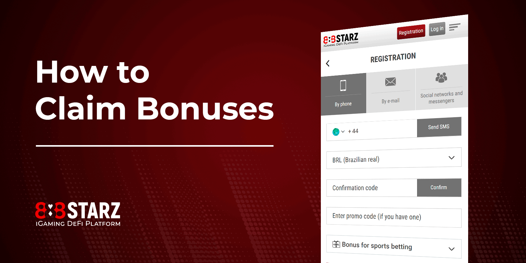 Pick your bonus for gambling. 